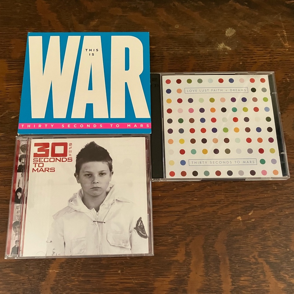 Thirty Seconds to Mars 3 CDs Collection